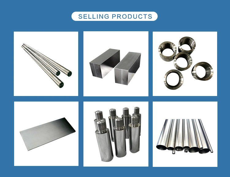 10*60*100mm Tungsten Copper Alloy Ingot Block Products