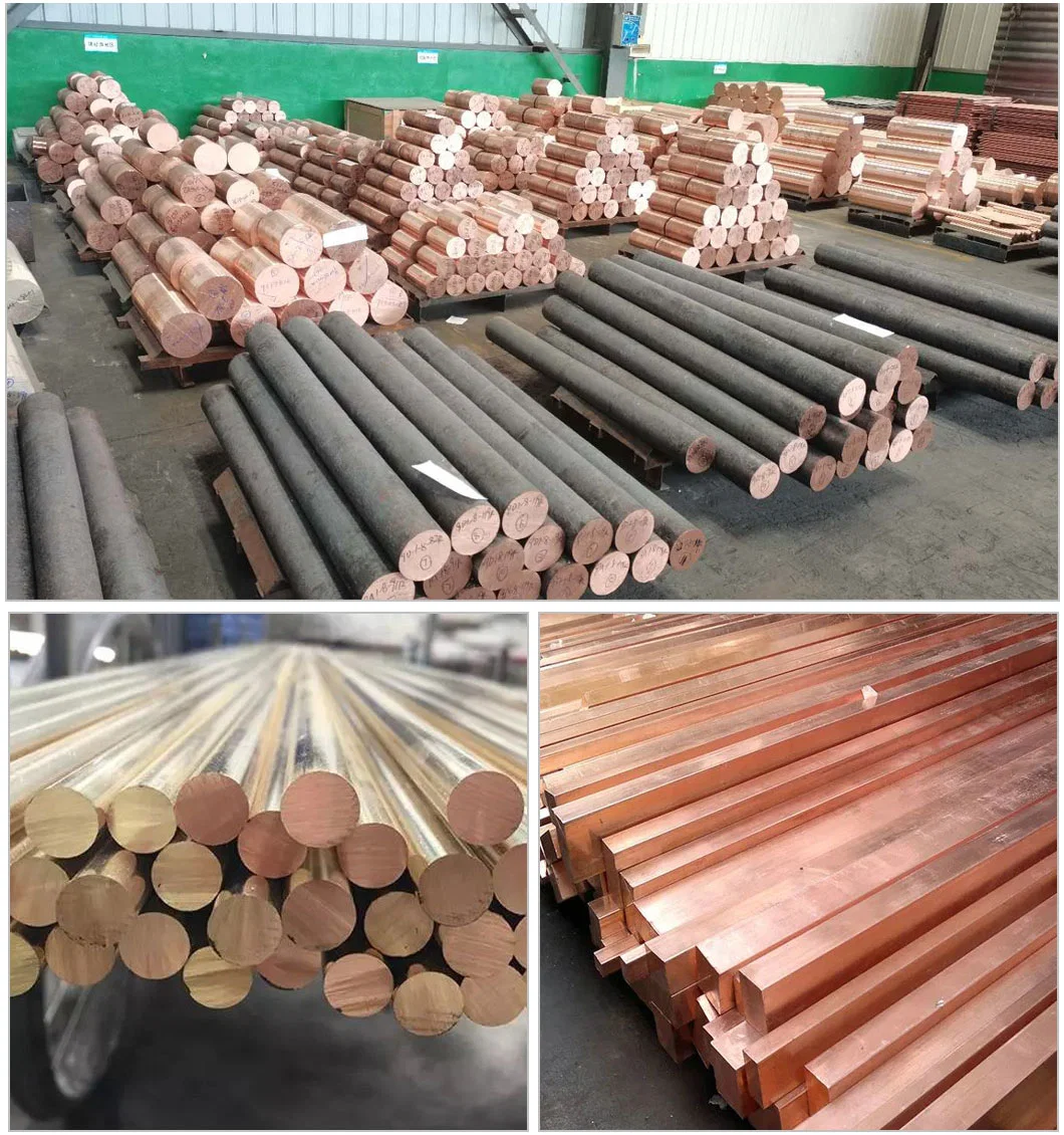 High Quality Chromium Zirconium Copper C18500 C18200 C18150 Cucrzr Alloy Rod From China Factory